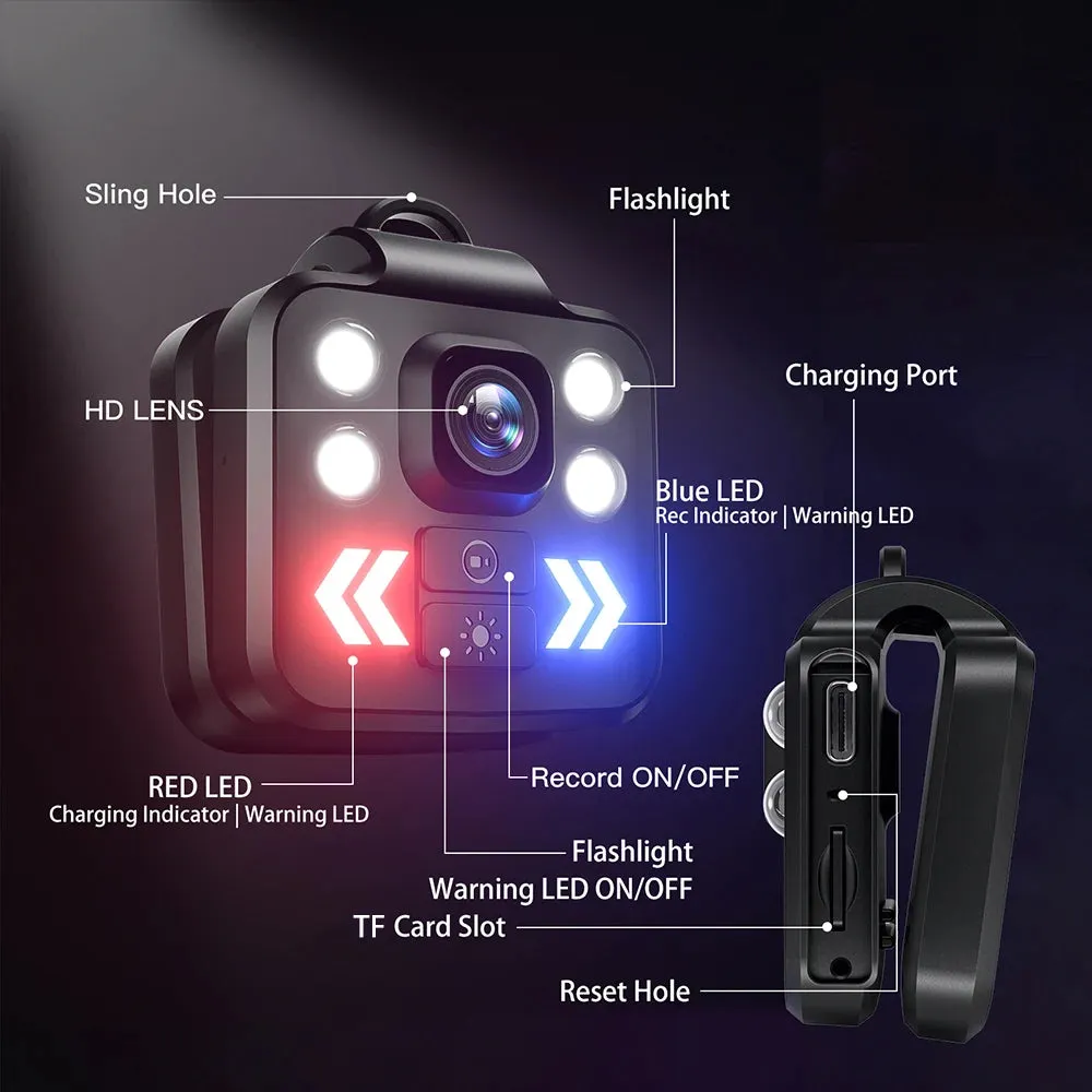 1080P Wearable Mini Camera