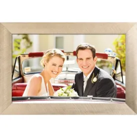 10" WiFi Digital Photo Frame Brushed Metal Gold - Polaroid