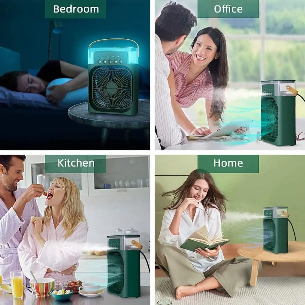 10W Portable Usb Conditioner With Humidifier And Cooling Fan R01-Af591