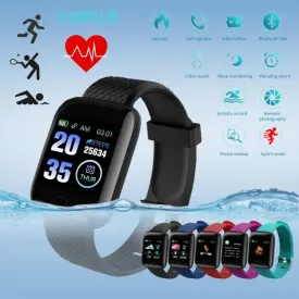 116 PLUS Smart Watch - The Ultimate Fitness and Health Tracker for Men & Women