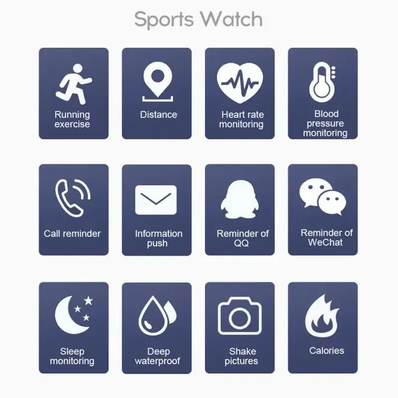 116 PLUS Smart Watch - The Ultimate Fitness and Health Tracker for Men & Women