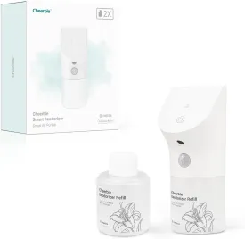 [2024 Upgraded] Cheerble Cat Litter Smart Deodorizer, with PIR Sensing System and 3 Smart Modes, Combats Cat Odors and Neutralizes Smells by Active Enzyme Mist, Suit for Most Cat Litter Boxes, USB-C