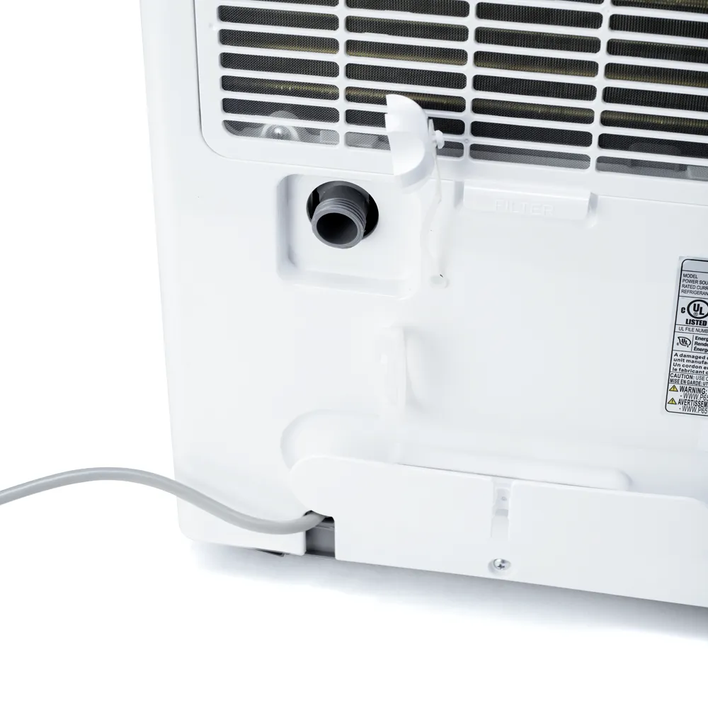 22-Pint ENERGY STAR Dehumidifier With Continuous Drainage, Ultra-Quiet Operation - Ideal for Small Rooms & Basements