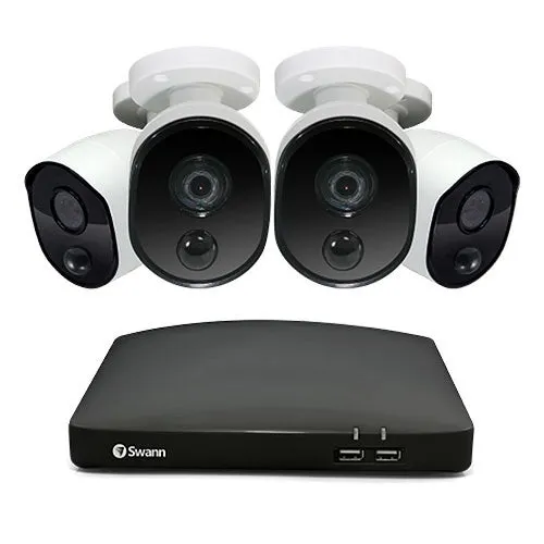 4 Camera 4 Channel 1080p Full HD DVR Security System