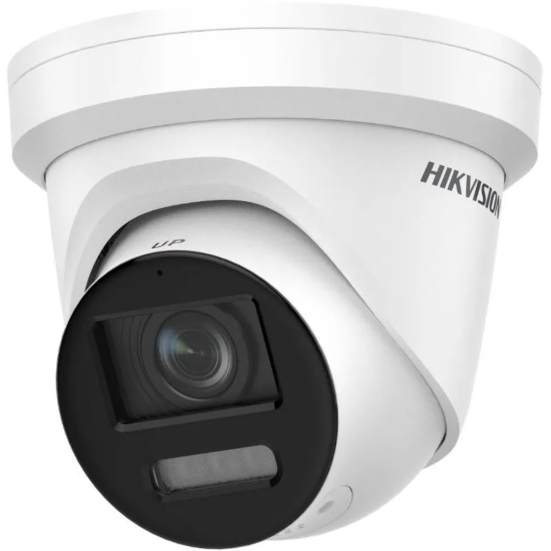 ACUSENSE ColorVU 8MP Turret Camera With Strobe and Mic | 30M IR