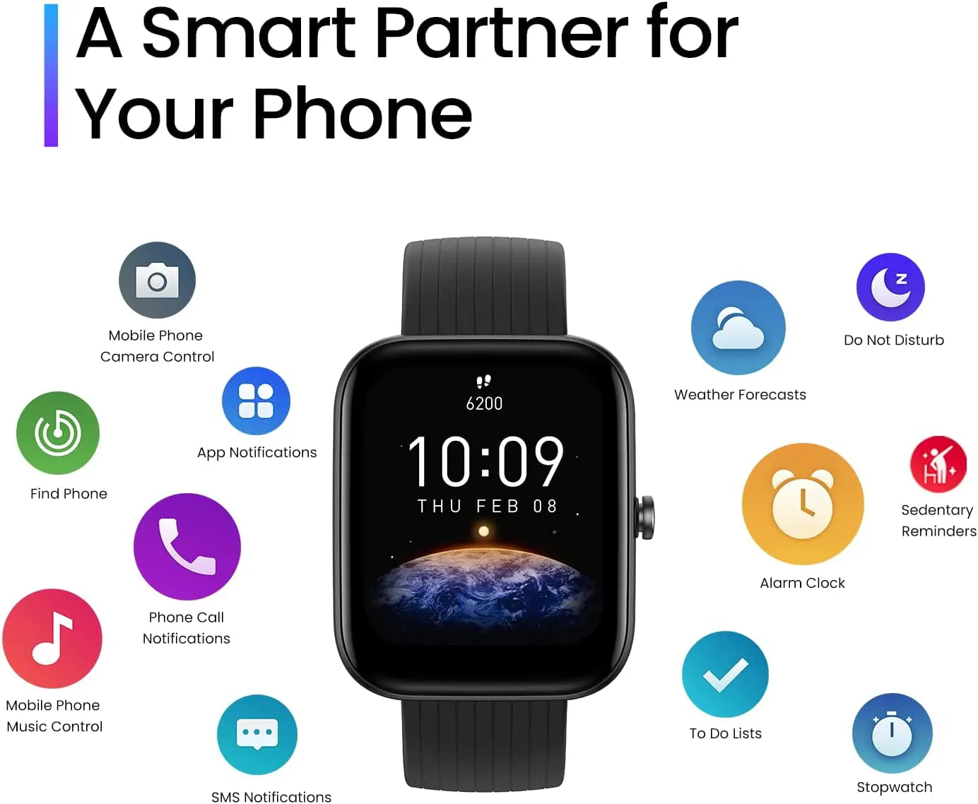 Amazfit Bip 3 Pro Smart Watch: Android & iOS - 4 Satellite Positioning Systems-1.69" Color Display-14-Day Battery Life - 60  Sports Modes-Blood Oxygen Heart Rate Monitor-Water-Resistant, Cream