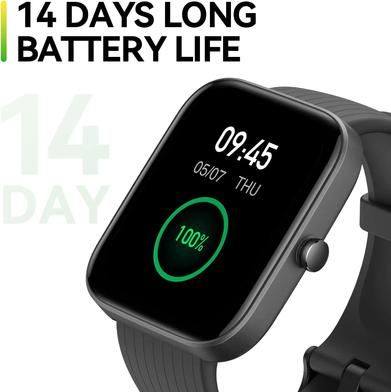 Amazfit Bip 3 Pro Smart Watch: Android & iOS - 4 Satellite Positioning Systems-1.69" Color Display-14-Day Battery Life - 60  Sports Modes-Blood Oxygen Heart Rate Monitor-Water-Resistant, Cream