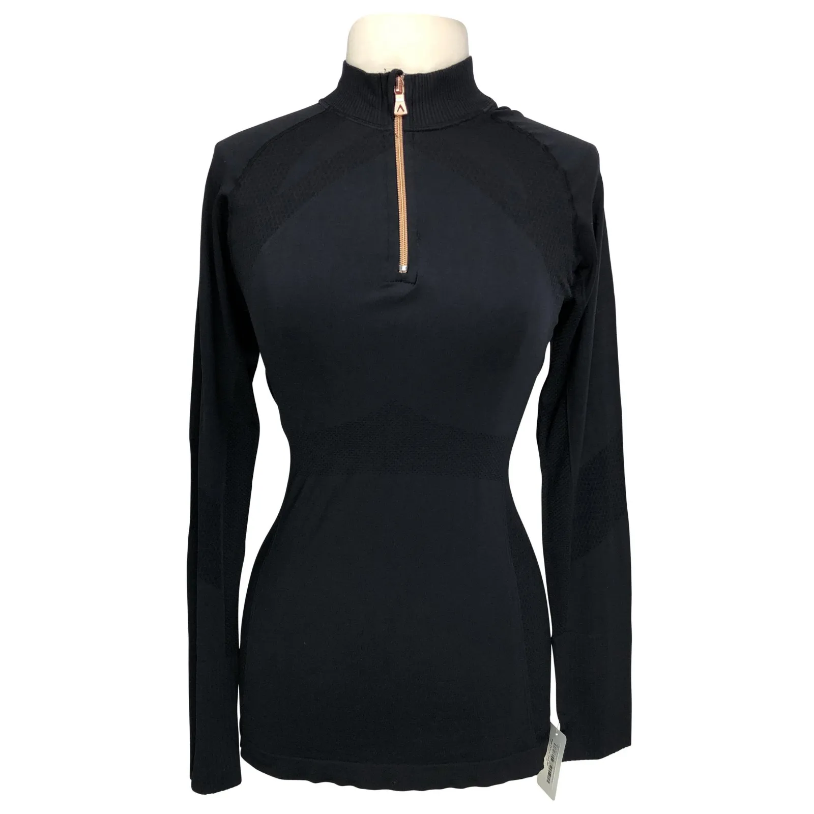 Anique Signature Sun Shirt in Black - Small