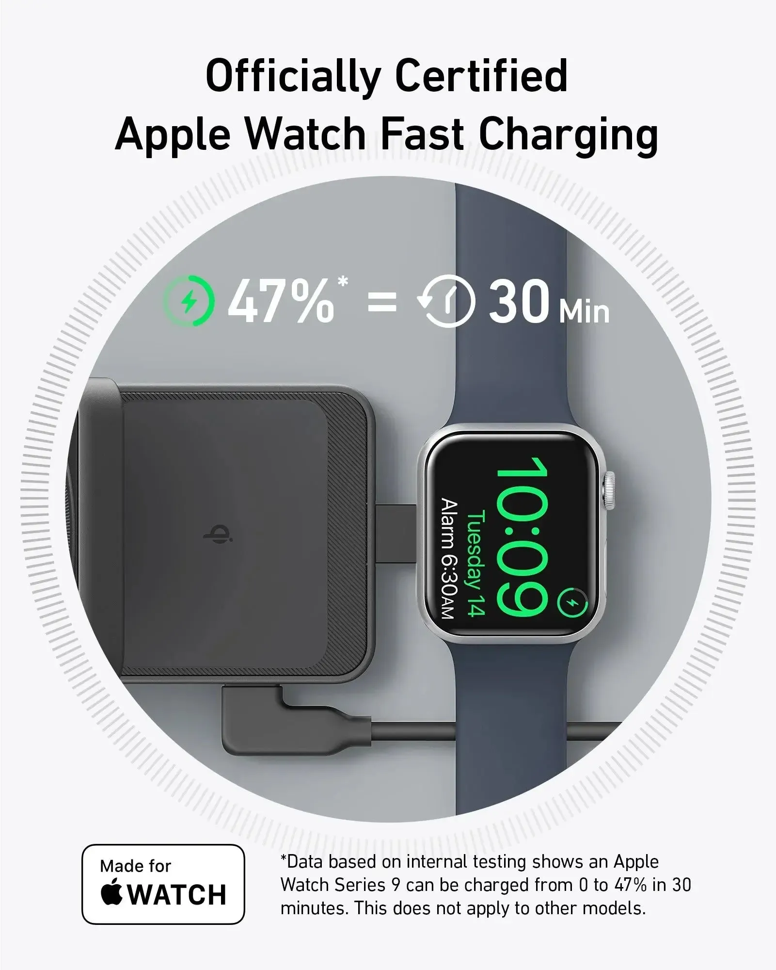 Anker MagGo 15W 3-in-1 Charging Station Qi2 Certified Wireless Charger B2557