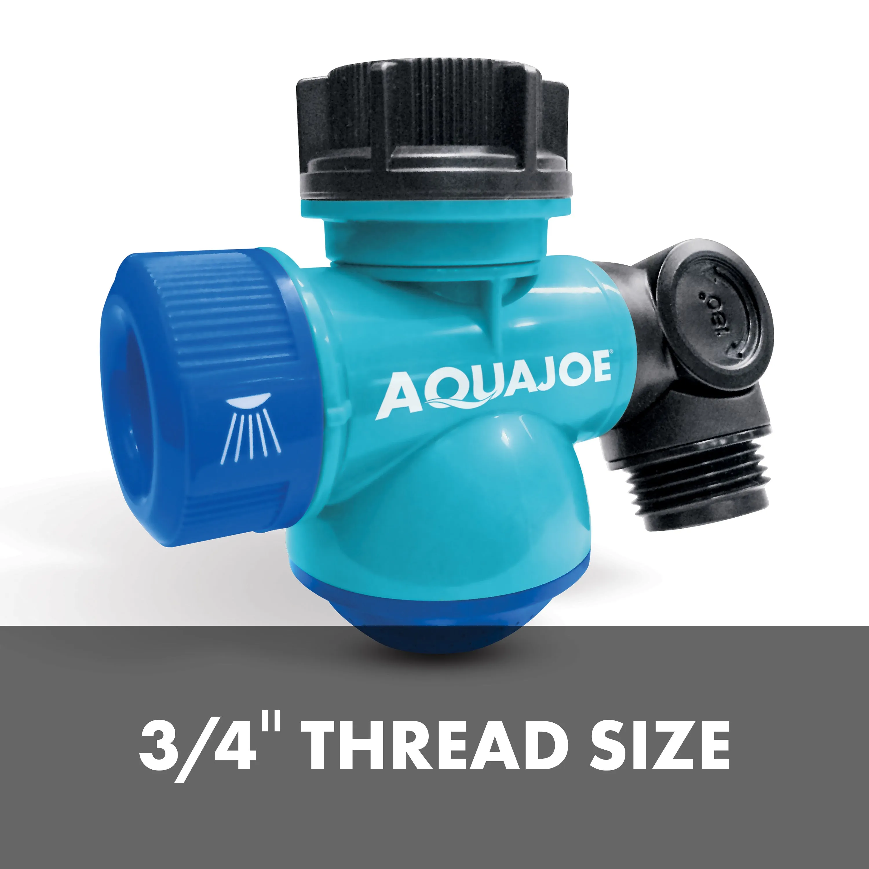 Aqua Joe SJI-MFGA1 Multi-Function Outdoor Faucet and Garden Hose Tap Connector