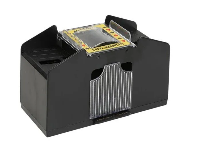 Automatic Playing Card Shuffler – Perfect for 2-6 Decks, Battery-Free Precision for Smooth, Hands-Free Gameplay
