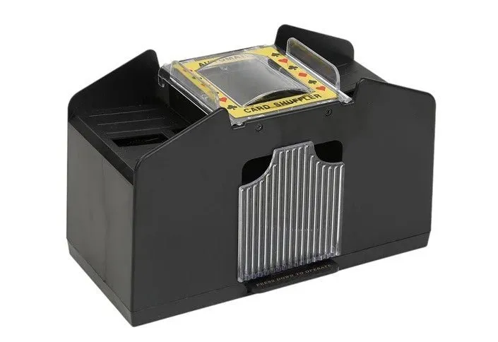 Automatic Playing Card Shuffler – Perfect for 2-6 Decks, Battery-Free Precision for Smooth, Hands-Free Gameplay