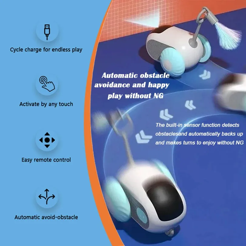 [Best Seller   Free Shipping] Smart Cat Toy v2 - Meet Purrfect Racer! 🐾🚗