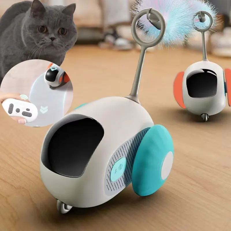 [Best Seller   Free Shipping] Smart Cat Toy v2 - Meet Purrfect Racer! 🐾🚗