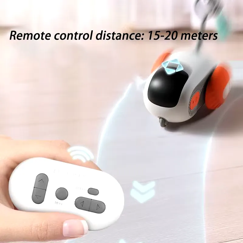 [Best Seller   Free Shipping] Smart Cat Toy v2 - Meet Purrfect Racer! 🐾🚗