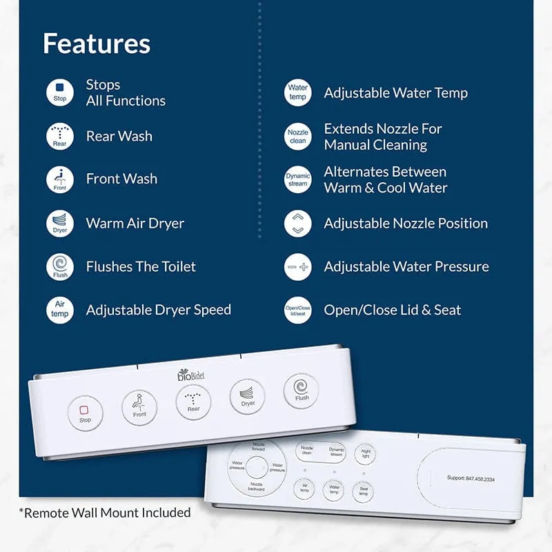 Bio Bidet Discovery DLX Smart Bidet Toilet