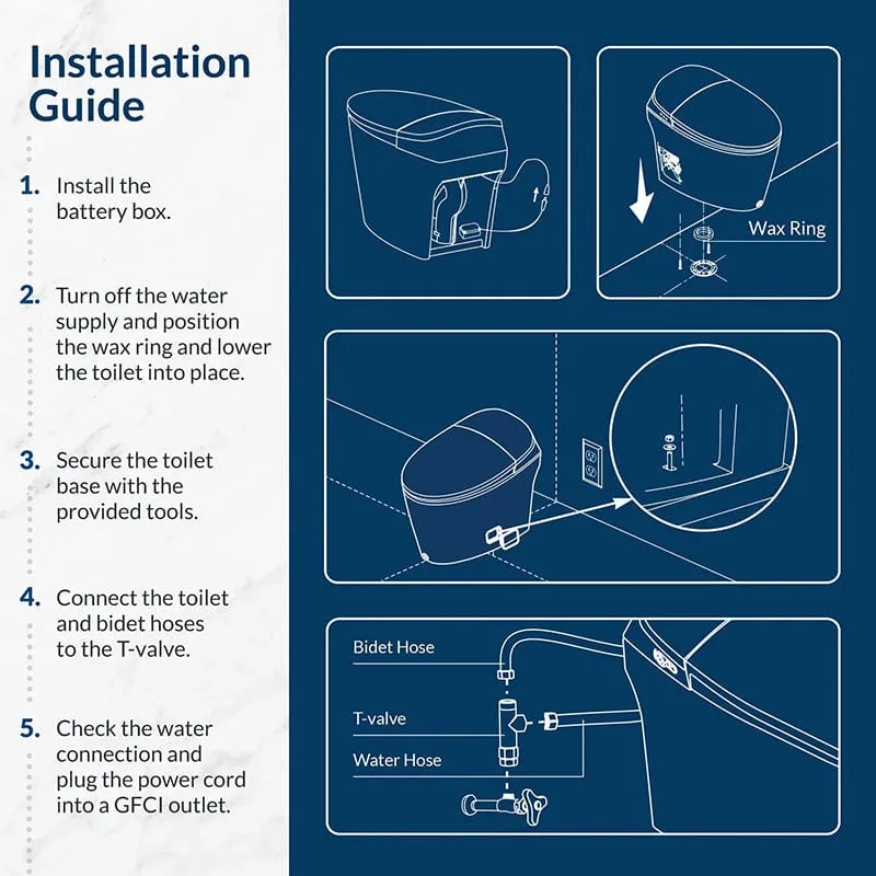 Bio Bidet Discovery DLX Smart Bidet Toilet