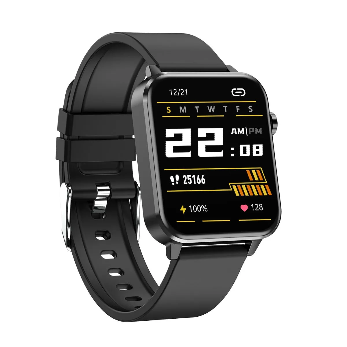 Blood oxygen body temperature ECG health watch W03E886