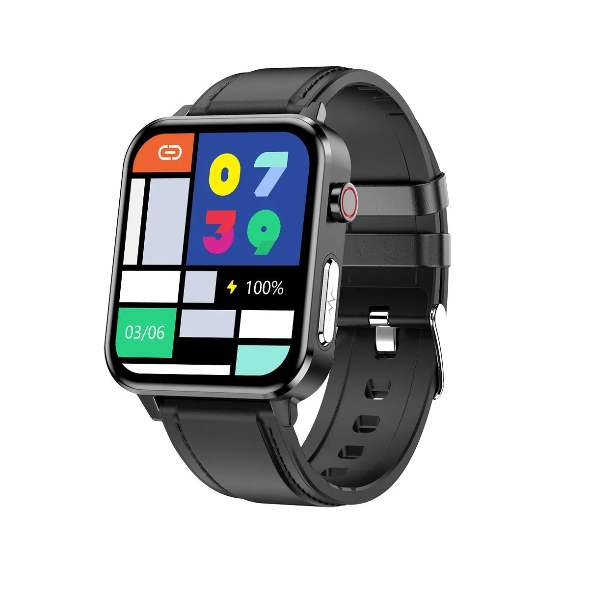 Blood oxygen body temperature ECG health watch W03E886
