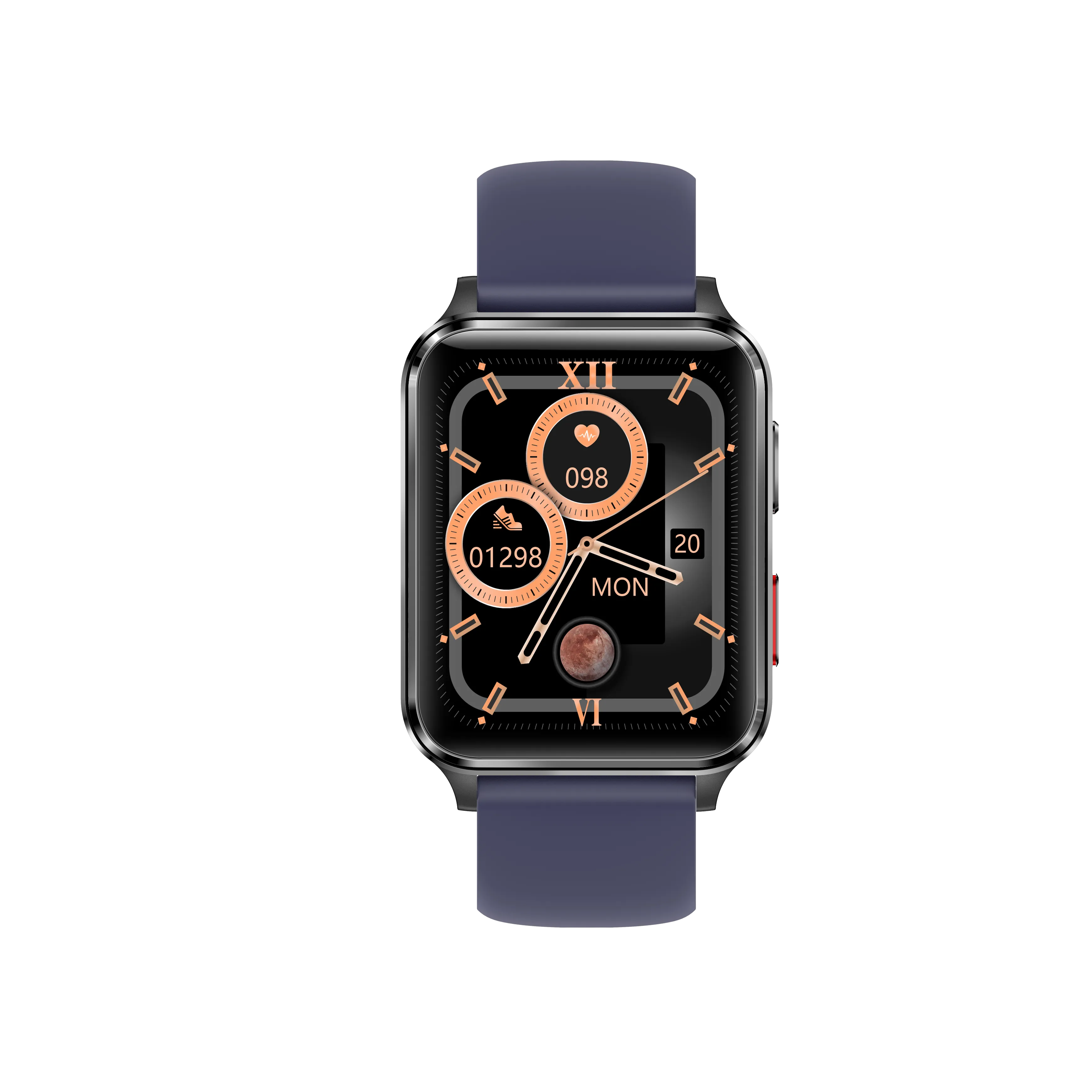 BP Doctor Med 6 Blue Wearable Blood Pressure Smartwatch