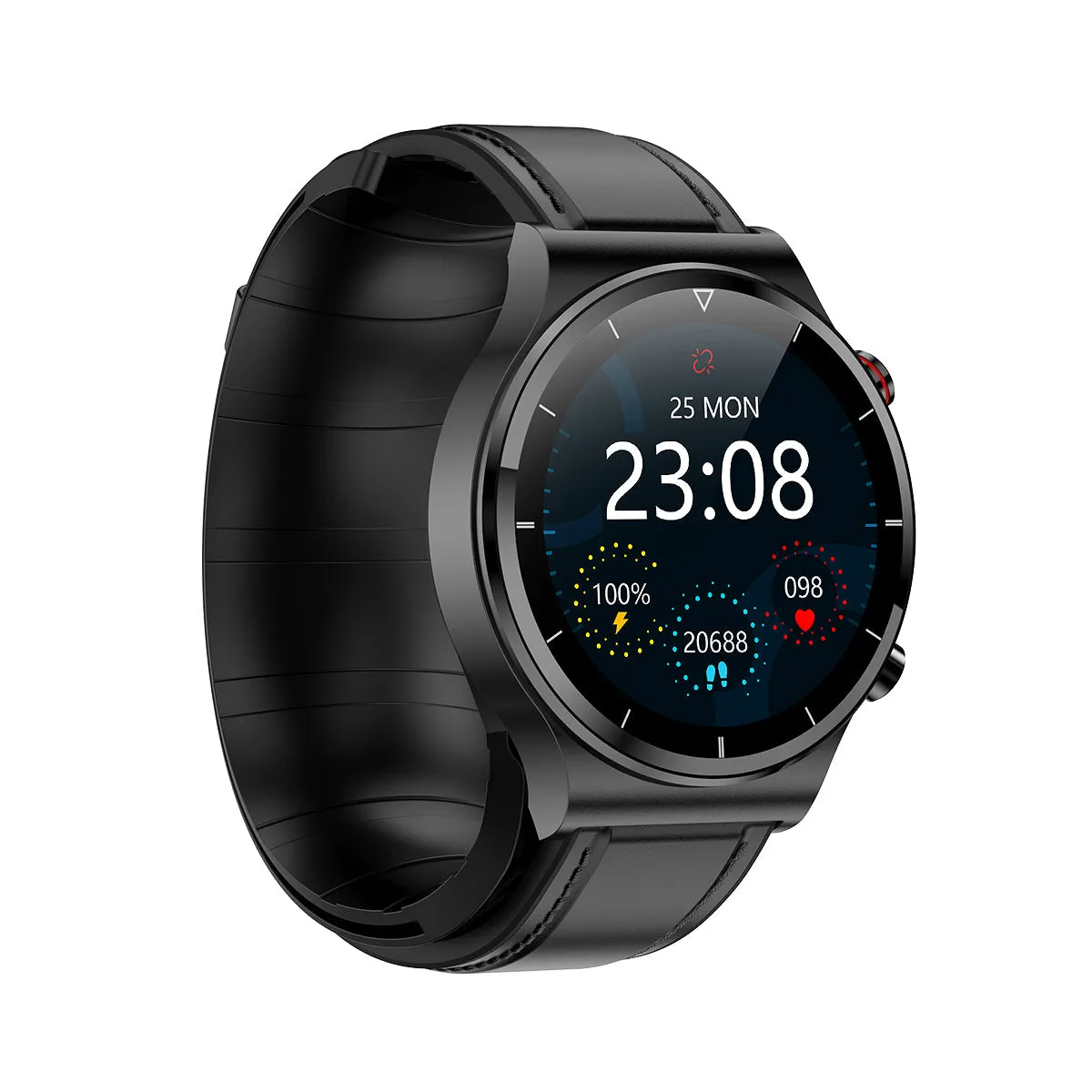 BP Doctor Pro 12 4.0 Circle Dial  Blood Pressure Smartwatch