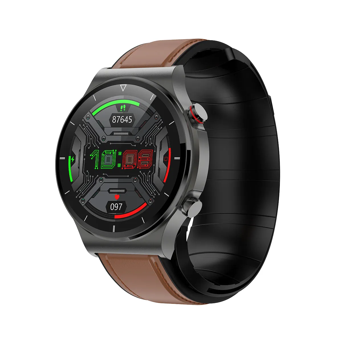 BP Doctor Pro 12 4.0 Circle Dial  Blood Pressure Smartwatch
