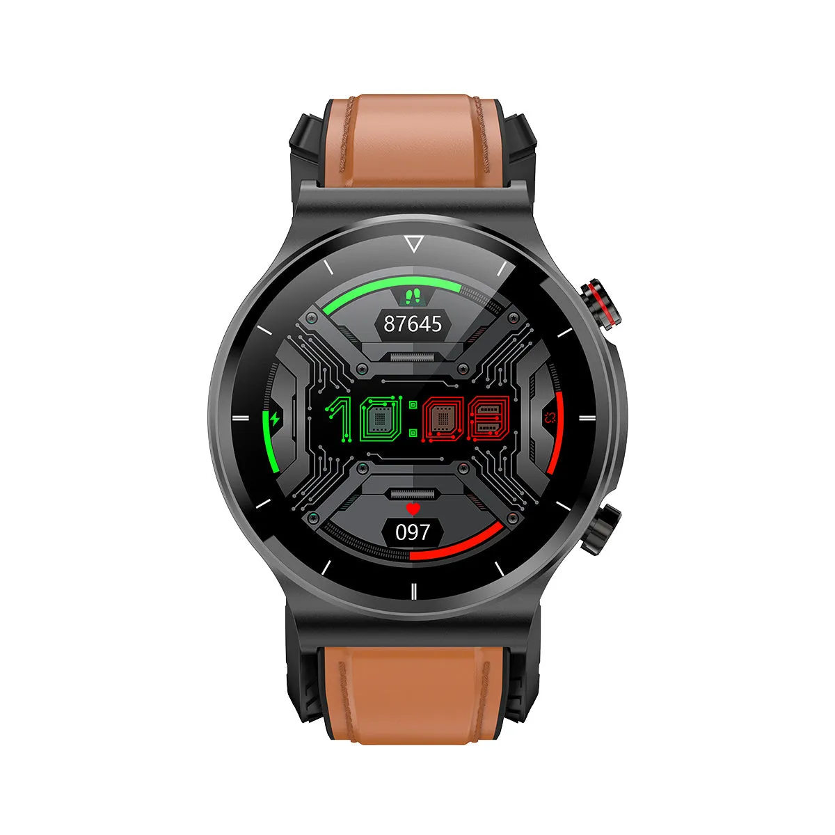 BP Doctor Pro 12 4.0 Circle Dial  Blood Pressure Smartwatch