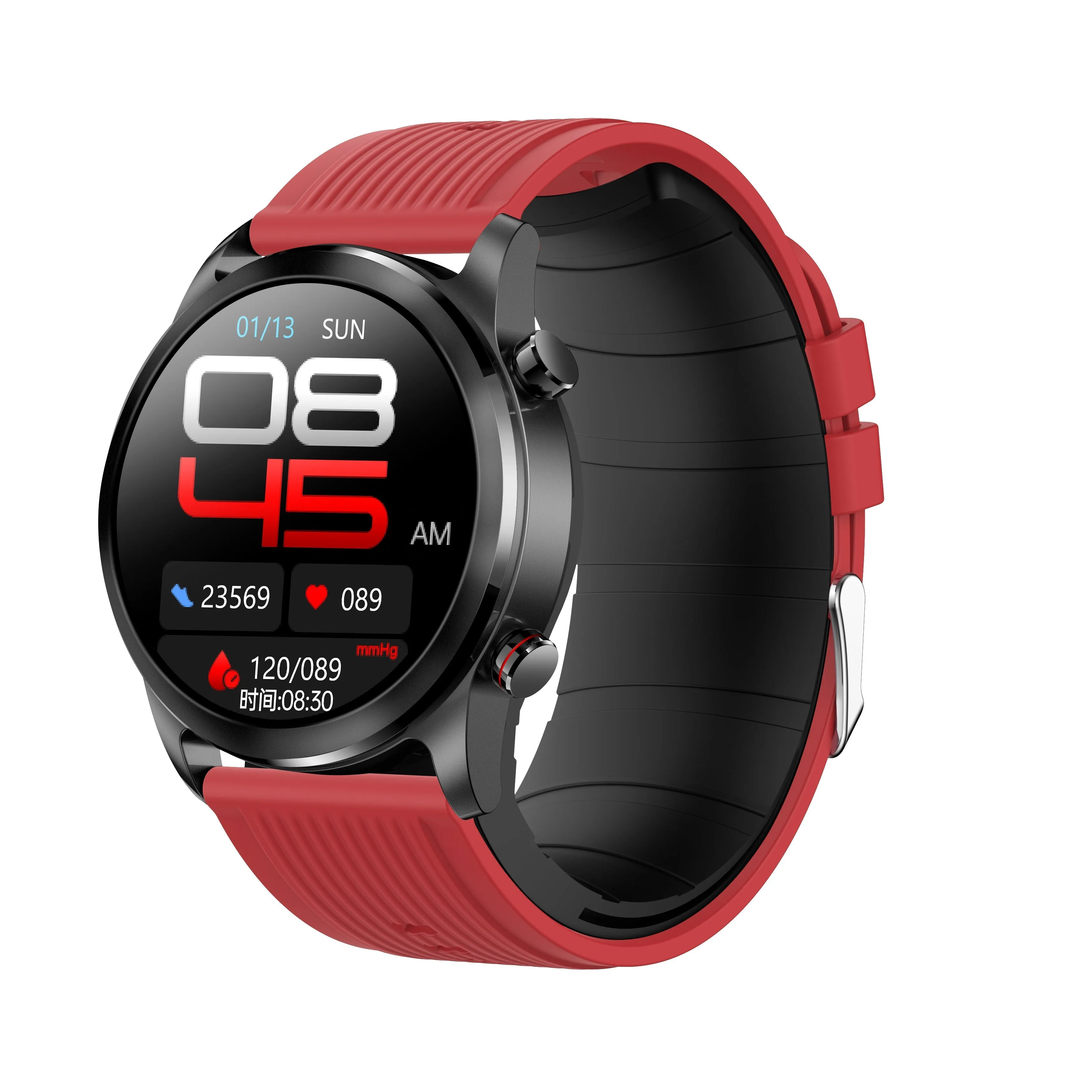 BP Doctor Pro 13 Circle Dial Wearable Blood Pressure Smartwatch