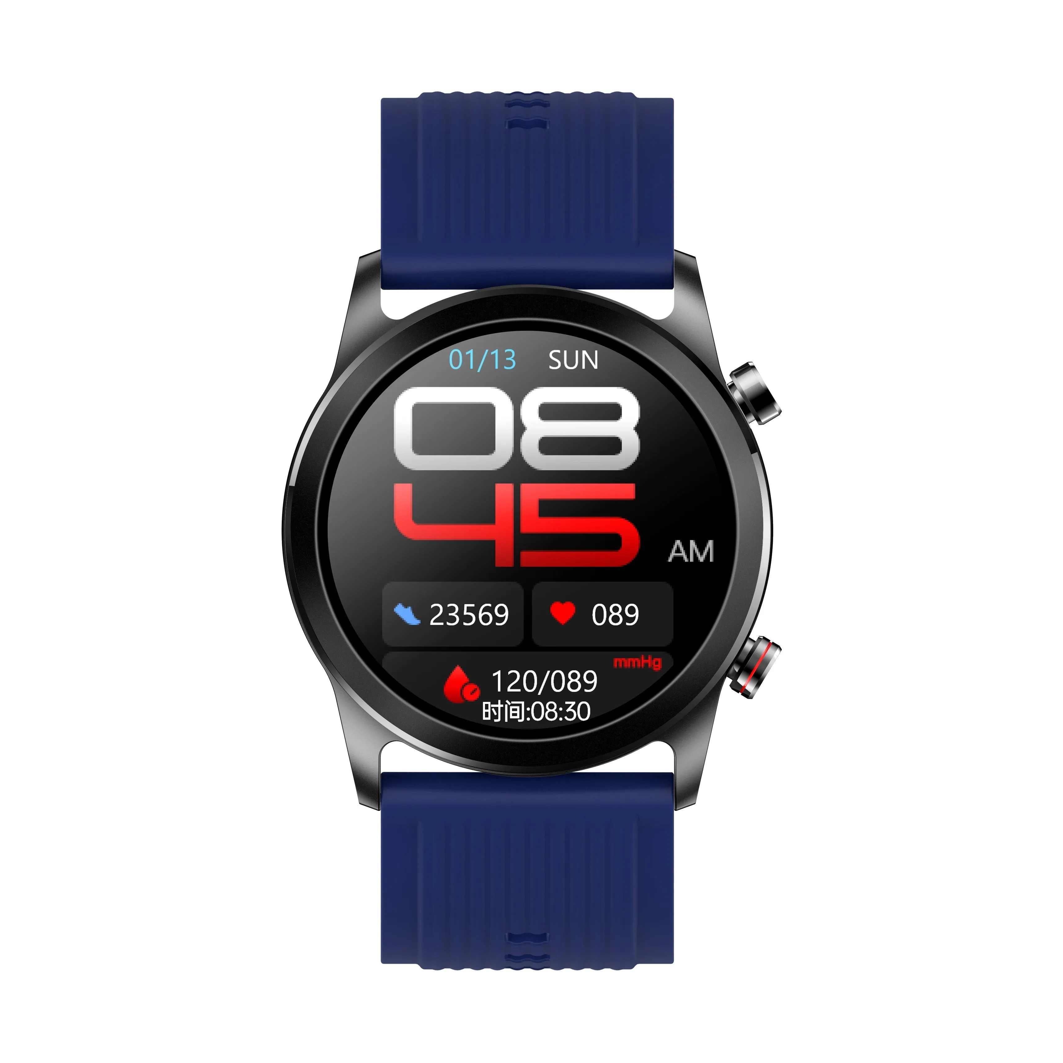 BP Doctor Pro 13 Circle Dial Wearable Blood Pressure Smartwatch