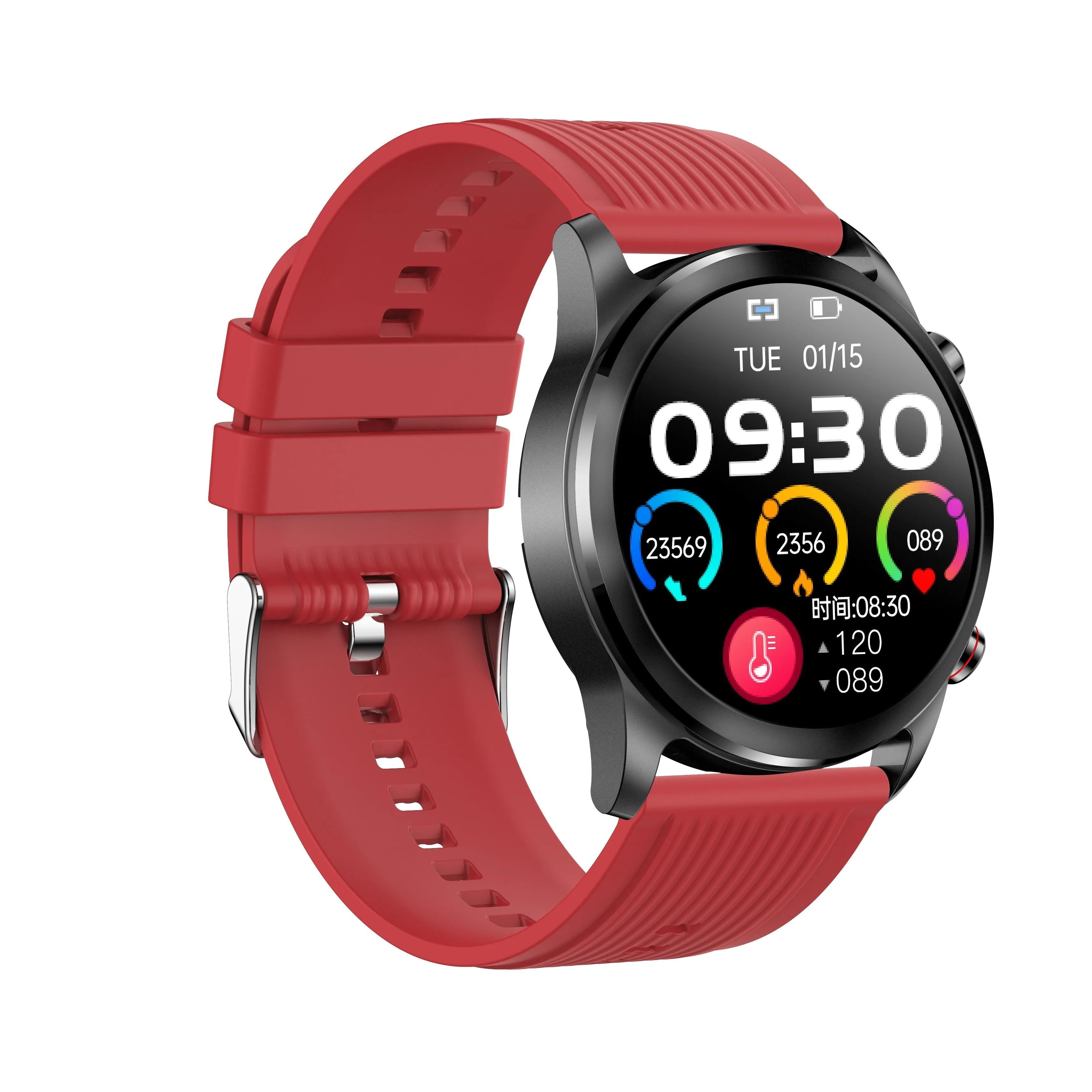 BP Doctor Pro 13 Circle Dial Wearable Blood Pressure Smartwatch