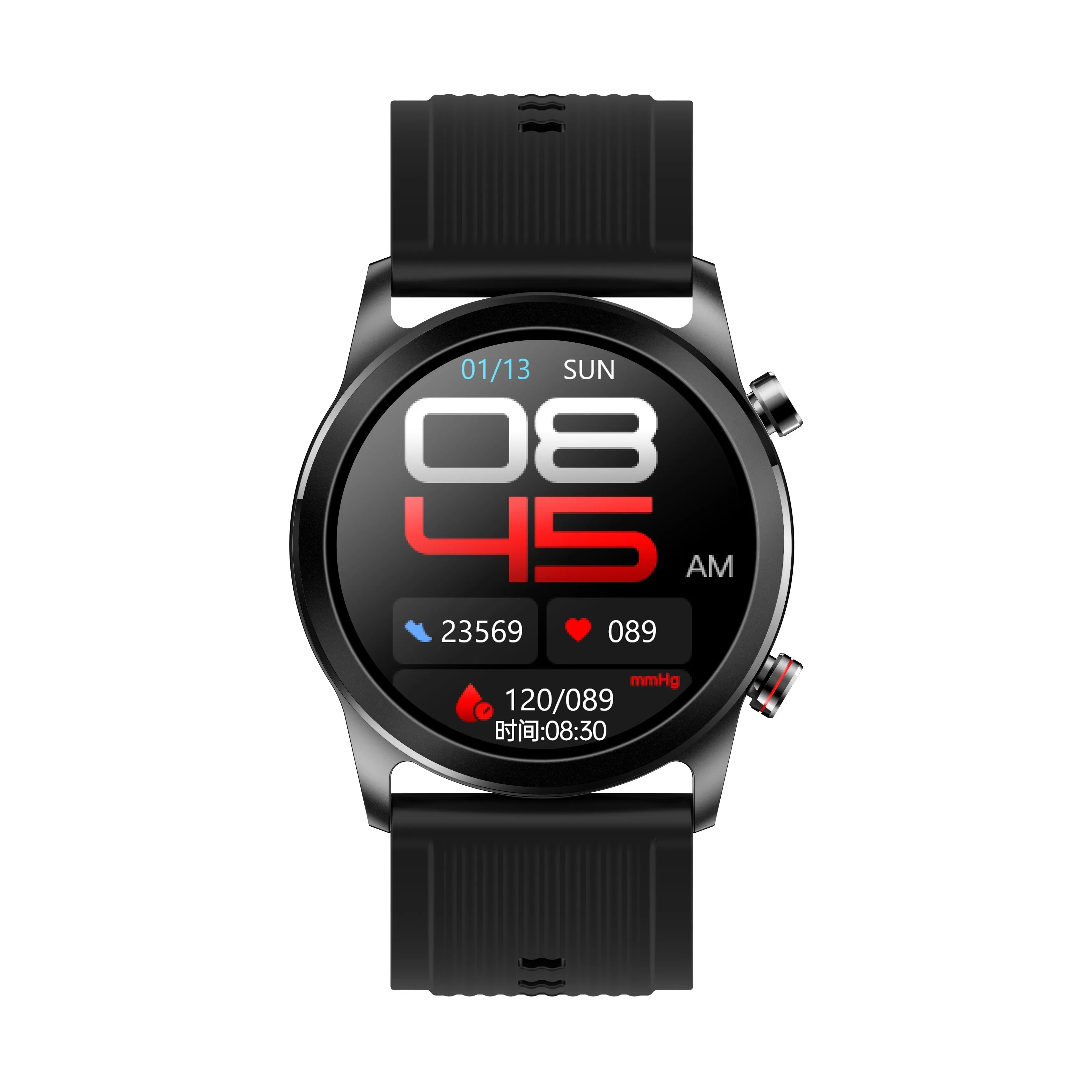 BP Doctor Pro 13 Circle Dial Wearable Blood Pressure Smartwatch