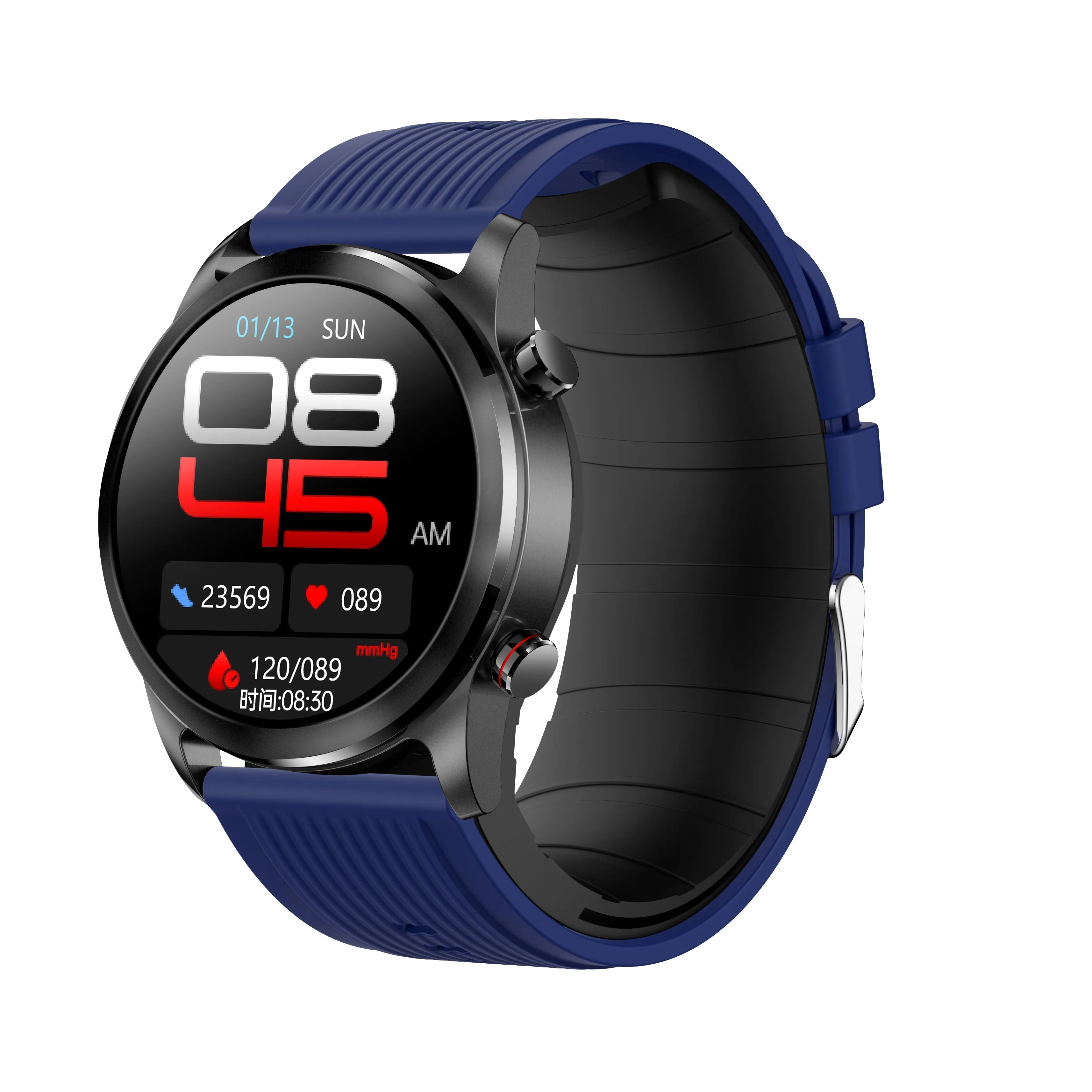 BP Doctor Pro 13 Circle Dial Wearable Blood Pressure Smartwatch