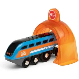 BRIO Smart Tech Record & Play Engine With Sound And Light Toy Train 3yrs 