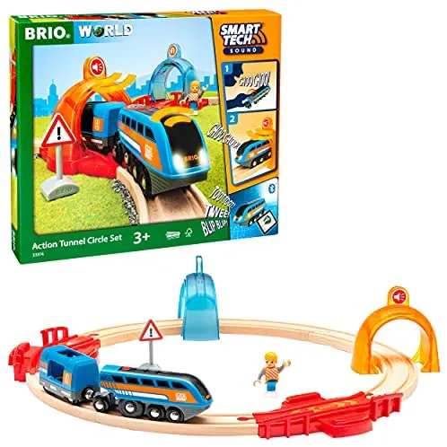 BRIO Smart Tech Sound - Action Tunnel Circle Set