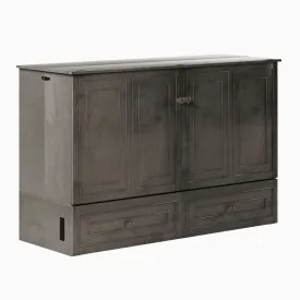 Cecer Multifunctional Murphy Bed Cabinet with USB Charging Station