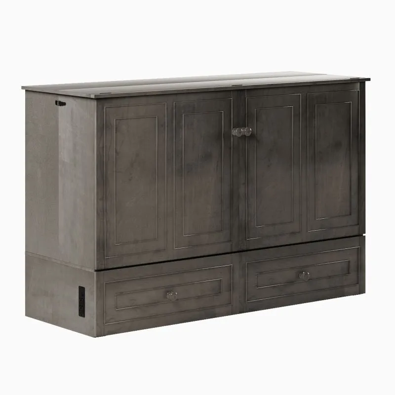 Cecer Multifunctional Murphy Bed Cabinet with USB Charging Station
