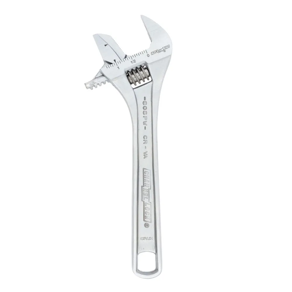 Channel Lock 808PW 8" Reversible Jaw Adjustable Wrench