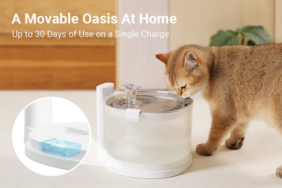 Cheerble E1  Smart Sensor Pet Fountain 2L