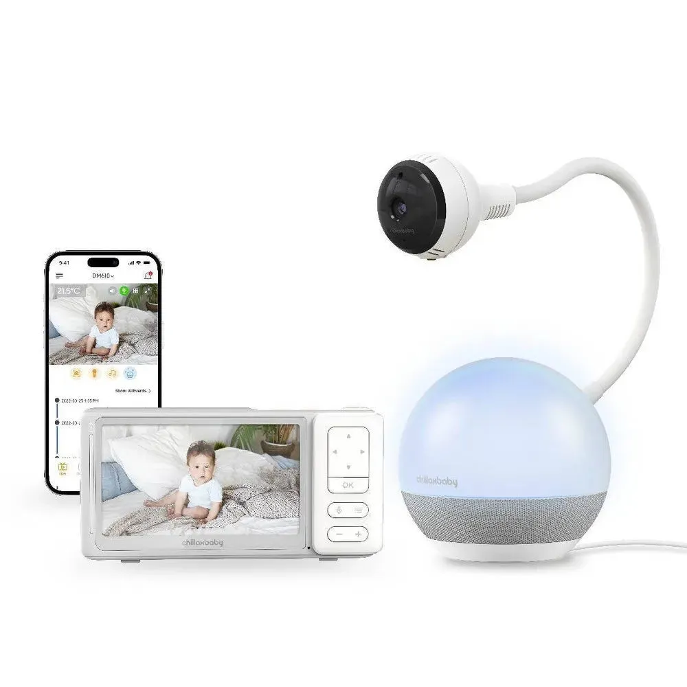 Chillax DM610 Baby Mood Plus Smart Baby Monitor( See Description)