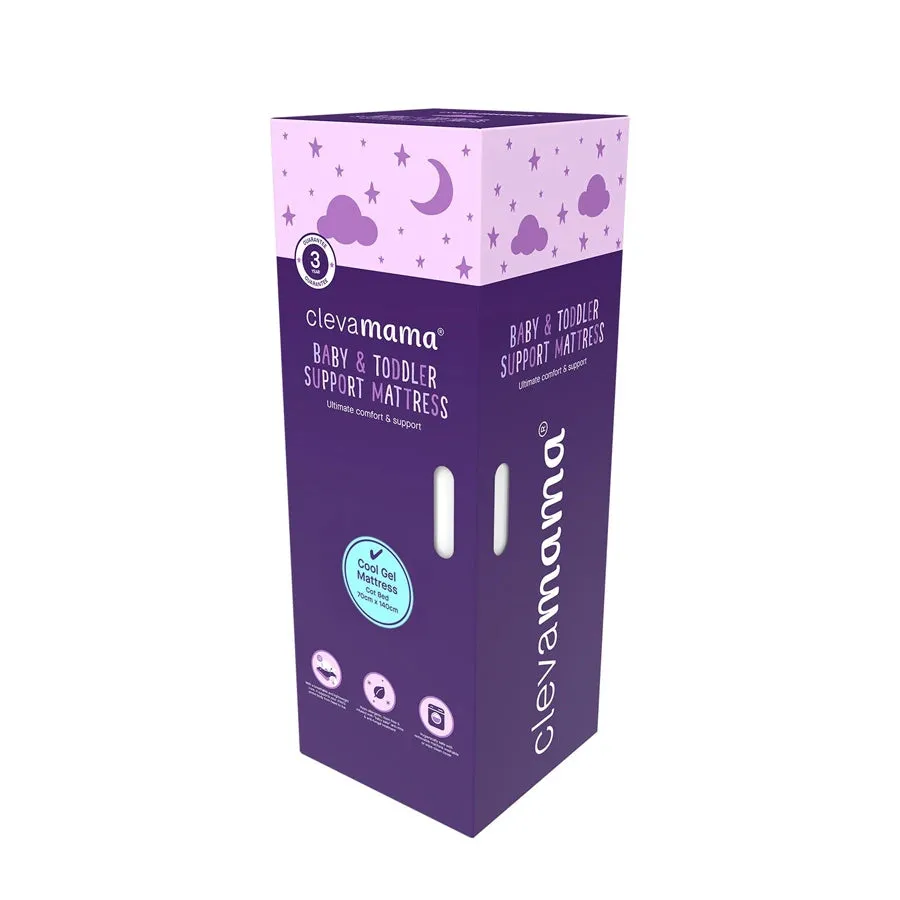 ClevaMama Climate Control Mattress 70 x 140 x 10 cm - Cot Bed Size