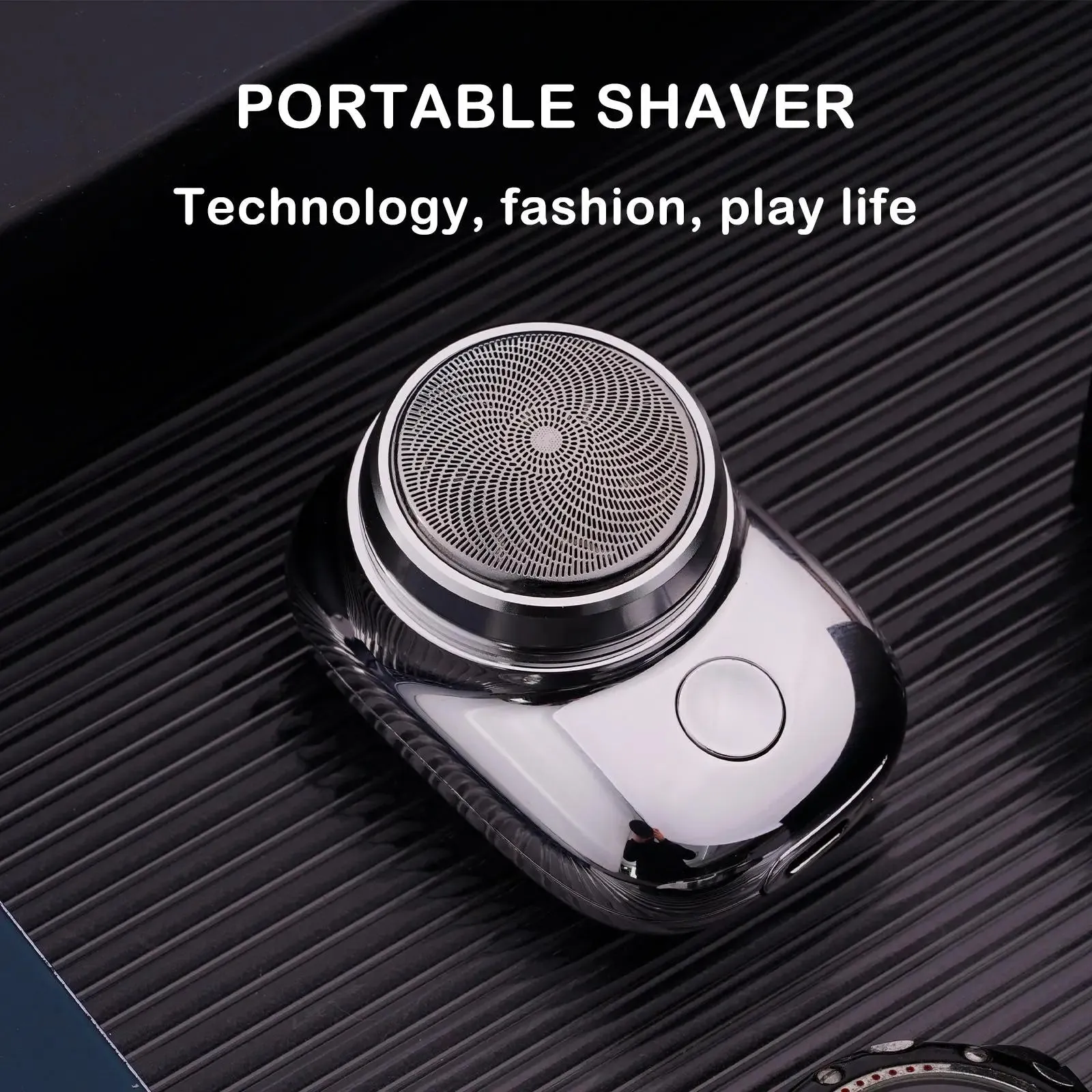 Compact Electric Shaver for Travel