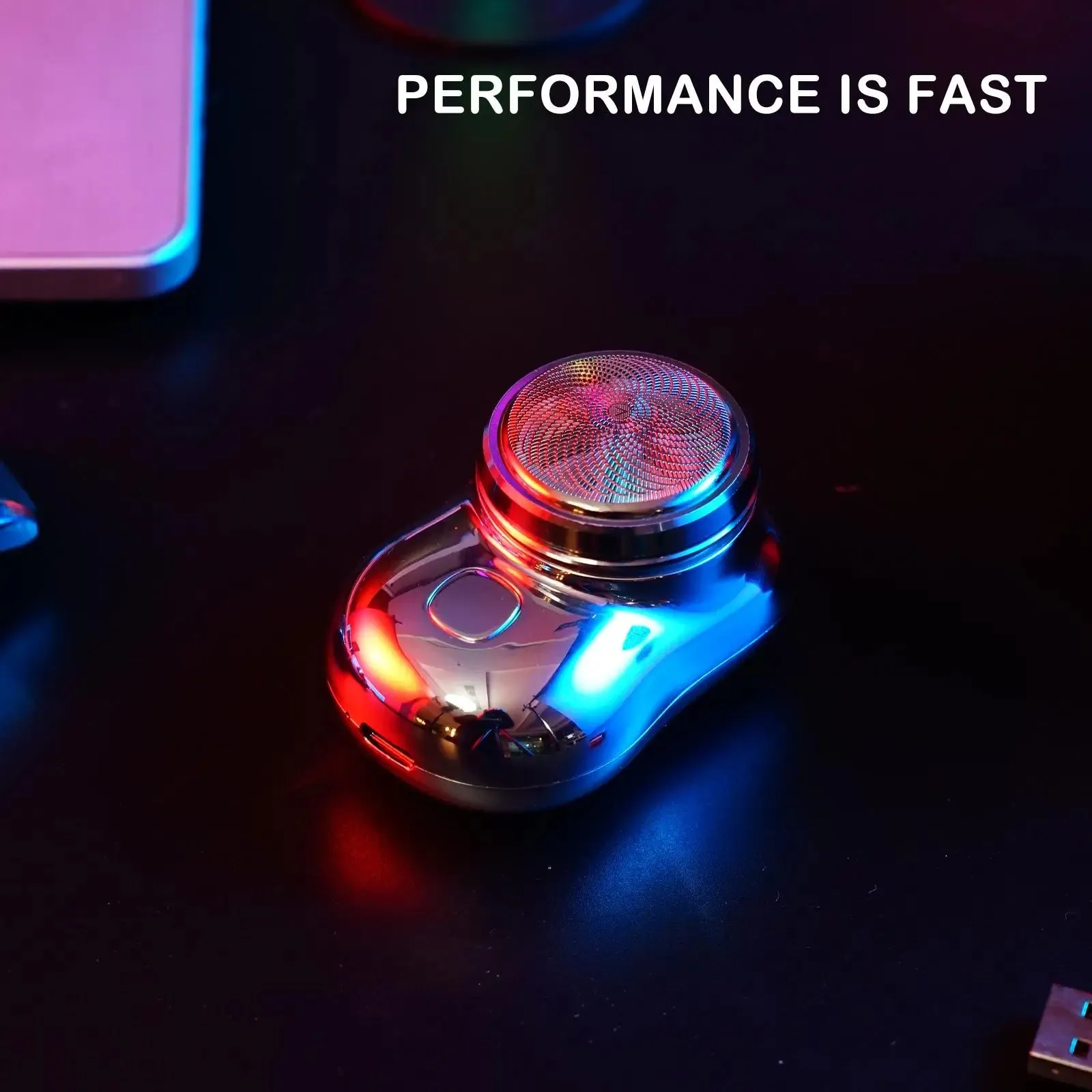 Compact Electric Shaver for Travel