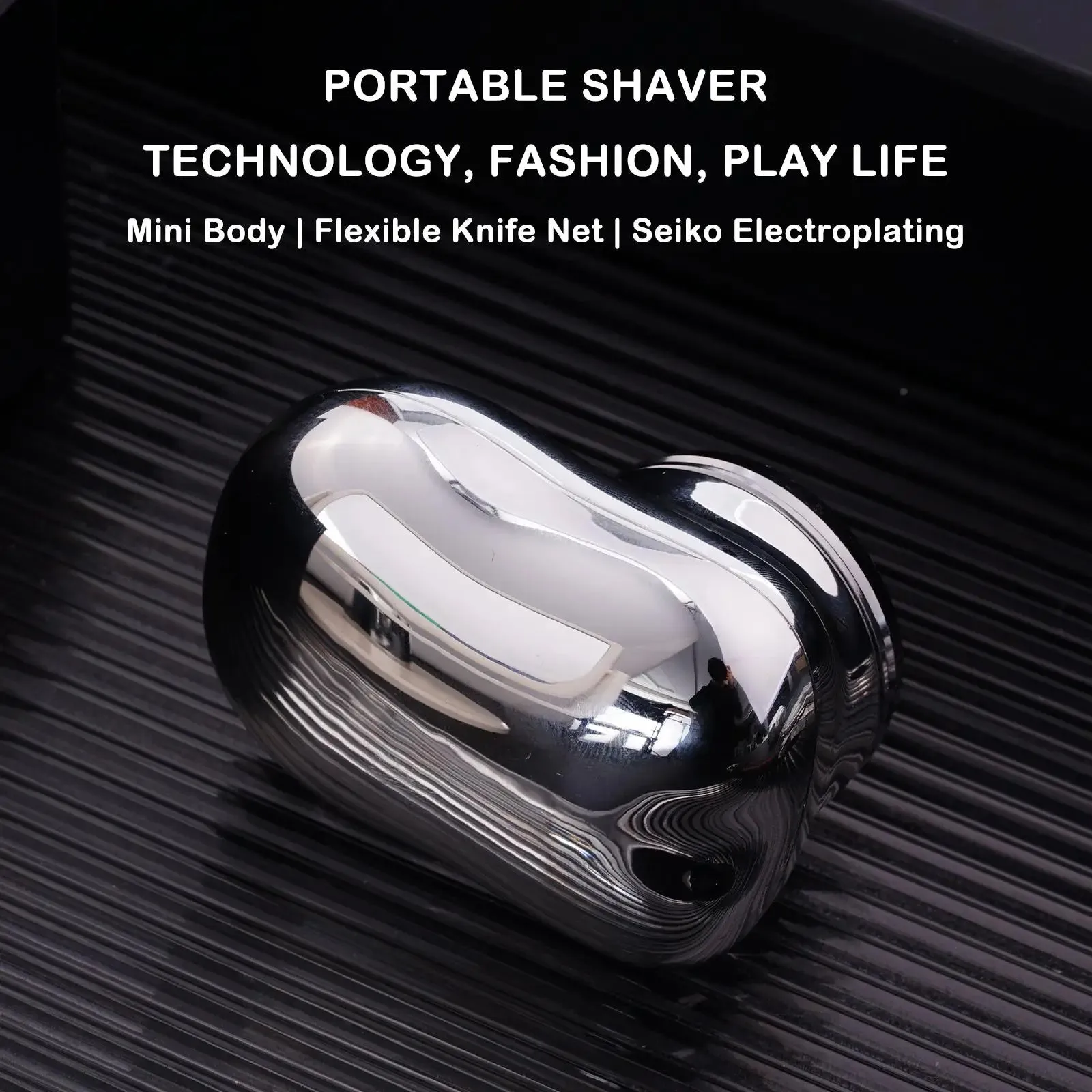 Compact Electric Shaver for Travel