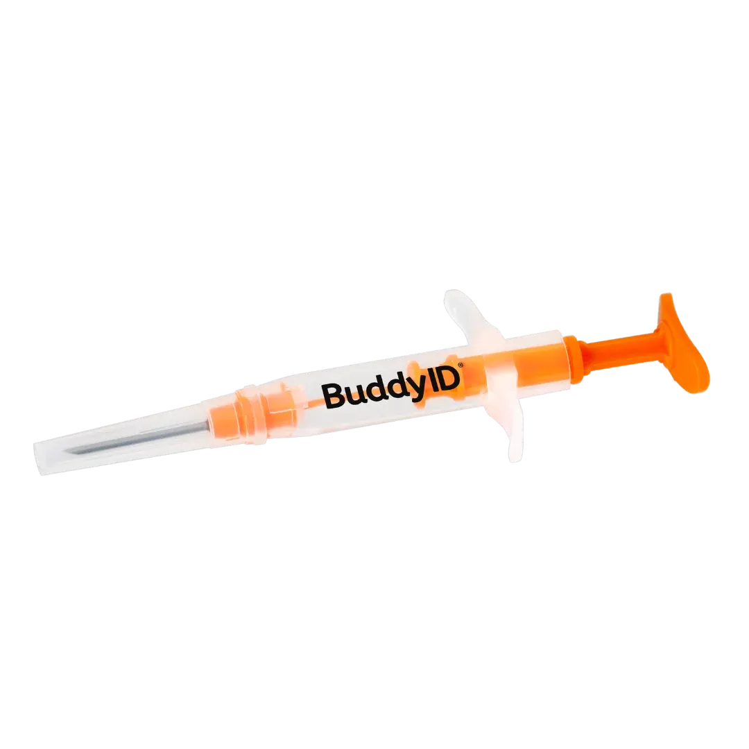 Complete Bundle: Microchip Complete Protection System with Pocket Hero Reader and Silent Collar Tag by BuddyID