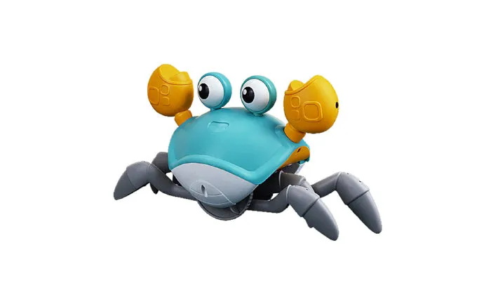Crawling Crab Toy With Music & Light Tummy Time