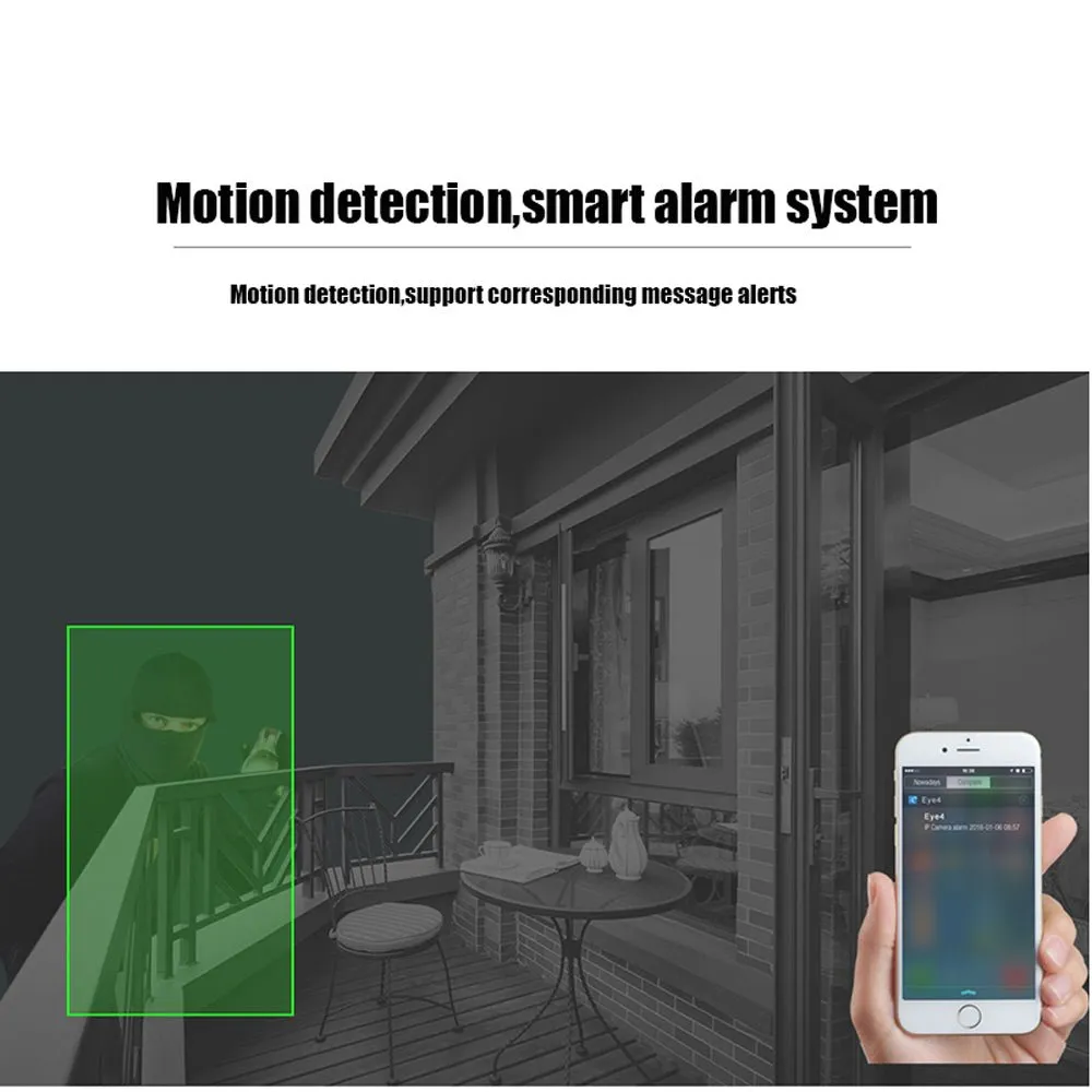 CRONY C1 Tuya App clock 1080P HD Wireless Camera APP Smart WIFI Wireless Motion Detection Hidden Alarm Clock Camera 1080P
