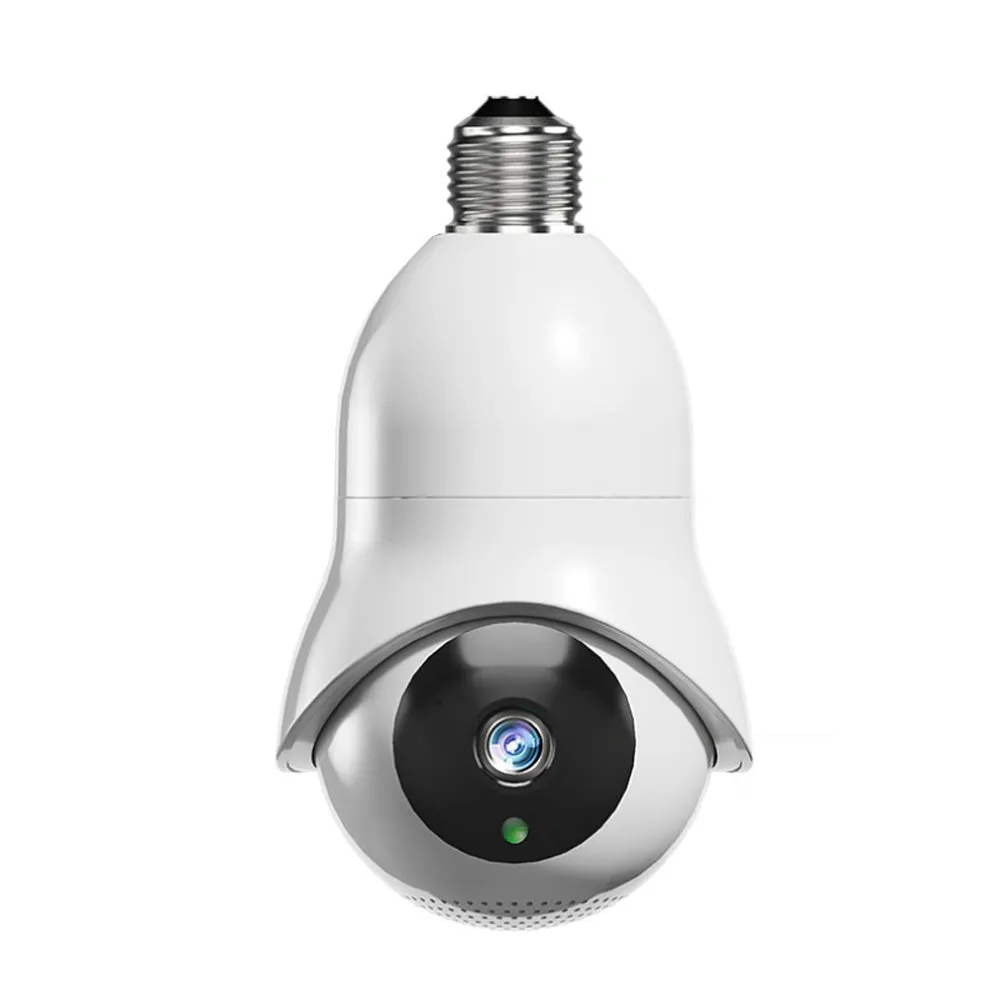 CRONY TC76 5G Wifi Dual-band light bulb HD IP Camera Wifi Bulb Camera 360 Panoramic Camera Surveillance Camera