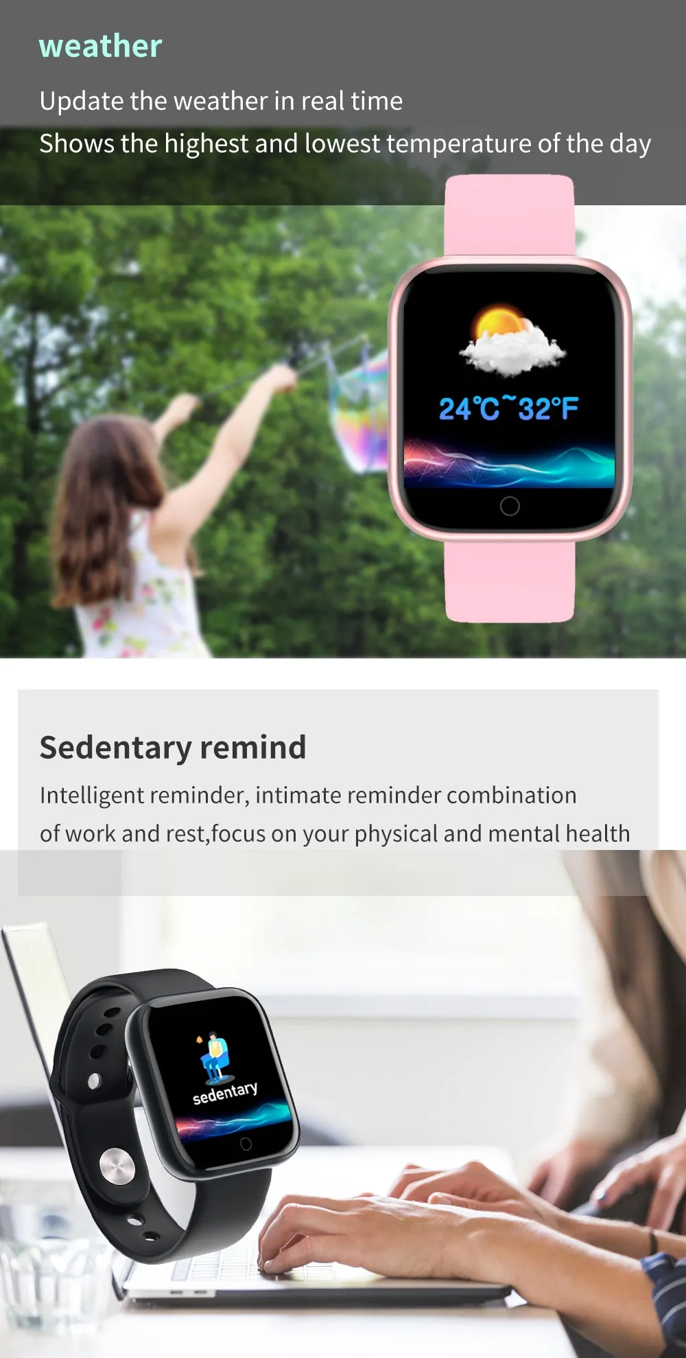 D21 New Smart Watch Women Men Heart Rate Monitor Fitness Tracker Bracelet Blood Pressure Bluetooth SmartWatch For IOS Andriod