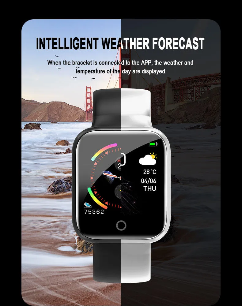D21 New Smart Watch Women Men Heart Rate Monitor Fitness Tracker Bracelet Blood Pressure Bluetooth SmartWatch For IOS Andriod