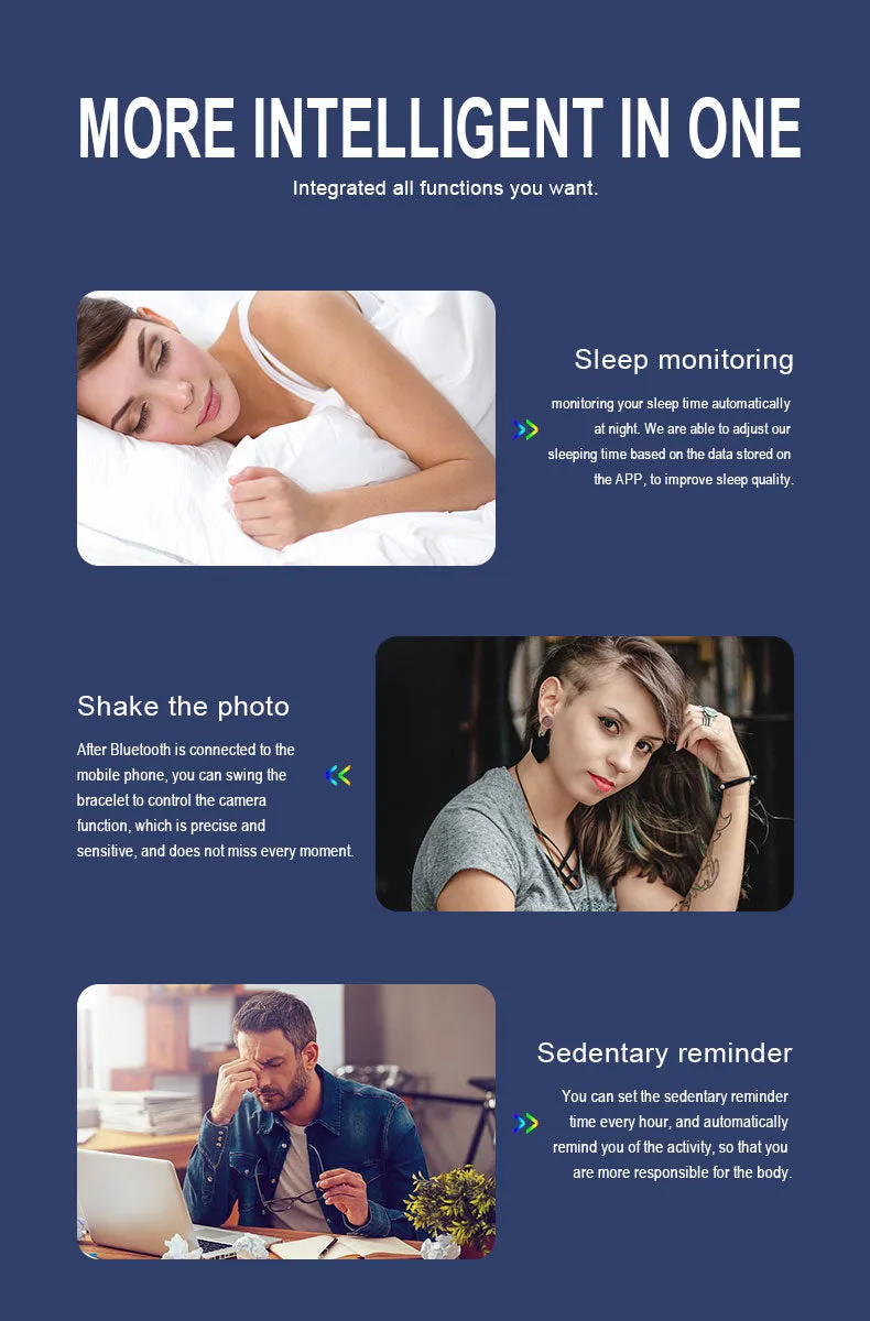 D21 New Smart Watch Women Men Heart Rate Monitor Fitness Tracker Bracelet Blood Pressure Bluetooth SmartWatch For IOS Andriod